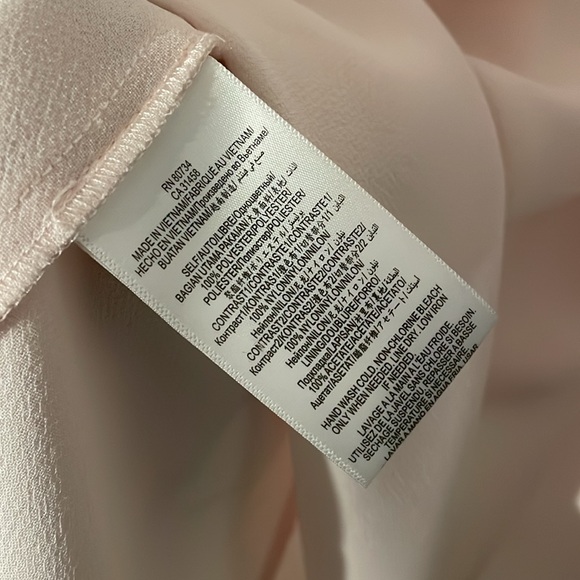 BCBGeneration Soft Pink Dress Sz 4 - Picture 8 of 8